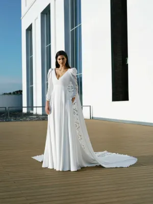Creta · vestido de novia