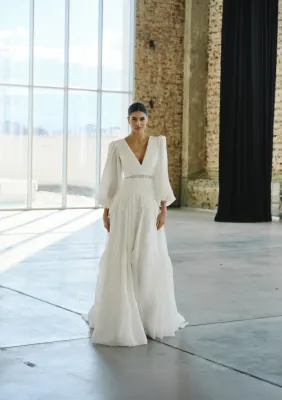 Casandra · vestido de novia