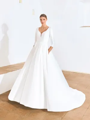 Gentil · vestido de novia