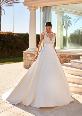 April · vestido de novia