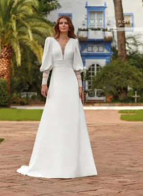 Atenas · vestido de novia
