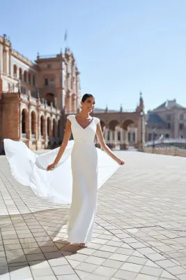 Arancha · vestido de novia