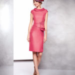vestido de madrina rosa corto